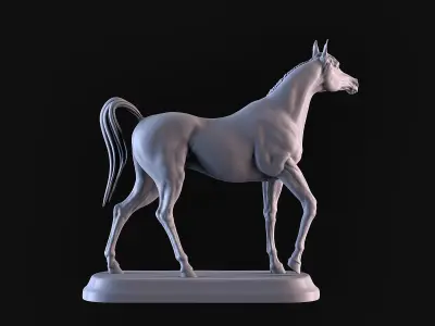 Arabian Horse 3D print model
