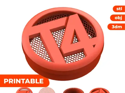 VW T4 LOGO 3D print model