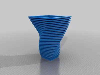 Arrayed Vase Free 3D print model 2