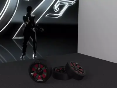 007 Wheel 3D model