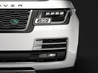 Range Rover SV Autobiography Landaulet L405 2018 3D model