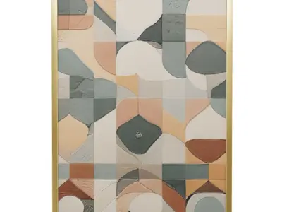 Wall Decoration item 11 Low-poly 3D model