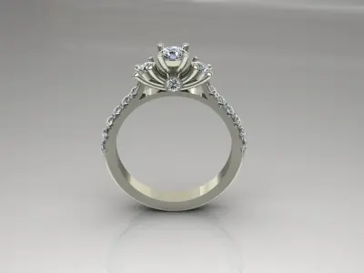 Rings 3D print model