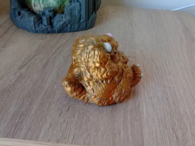 Happy fat dog - Happy animals collection 3D print model