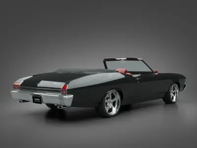 1969 Chevrolet Chevelle Convertible 3D model