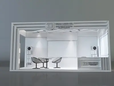 Booth Exhibition Stand a325f 3D model