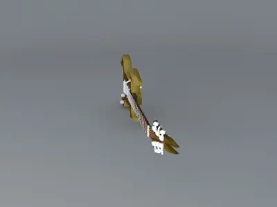 Rock guitar Free 3D model