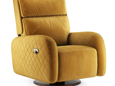 Blanche armchair Corso 3D model