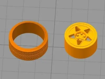 Fifteen 52 Tarmac R34 hotwheels  3D print model