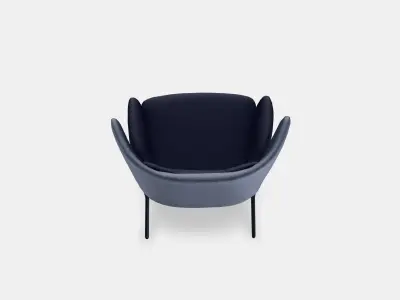 BINGSTA High-back armchair 3D model