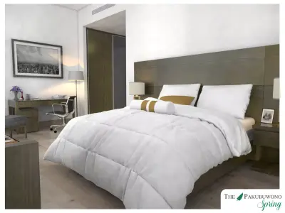 Bedroom of Large Apartment 3D model