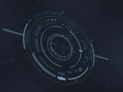 HUD and UI - Kyklos Free 3D model