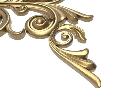  decorative pattern ready for 3D printing 3D print model