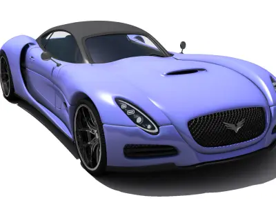 Invictus Sports Car Concept 3D model