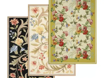 Rug Set 2387 3D model