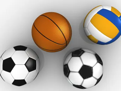 Balls Pack 3D model