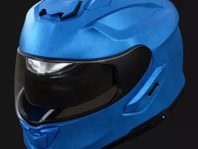 GT air3 shoei helmet 3D model