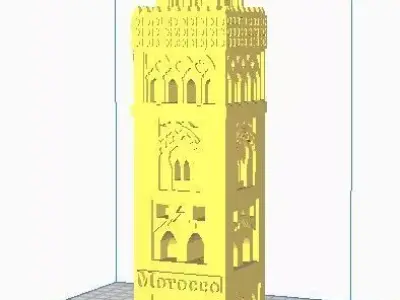 Koutoubia Tower Free 3D model
