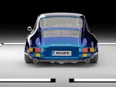 Porsche 911 Carrera 4S 50 Years 3D model