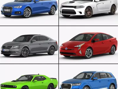 My Car Collection vol 3 2015-16 3D Model Pack