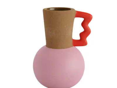  Memphis Bud Vase 3D model