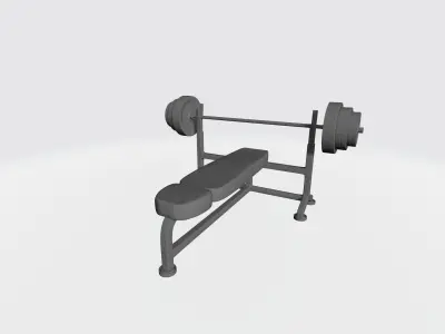 Press bench 3D print model