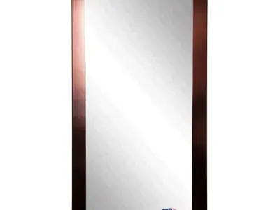 Rectangle Manufactured Wood Wall Mirror Free 3D model