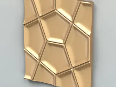 Wall panel 008 3D model