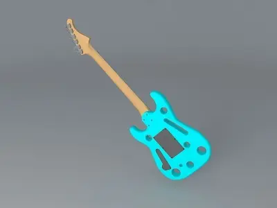 Sands Holy guitar Free 3D model