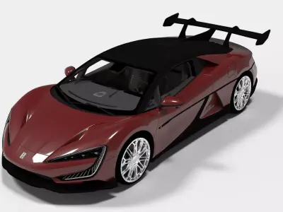 BYD YANGWONG U9 3D model