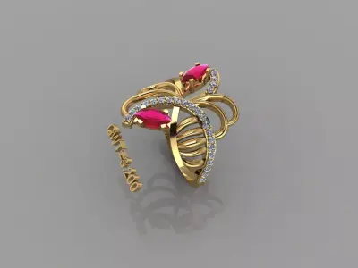 FASHION RING 3D model