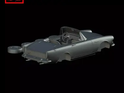 Sunbeam Tiger 1965 3D print model