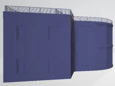 Bangalow 2-0001-3-3-22 3D model