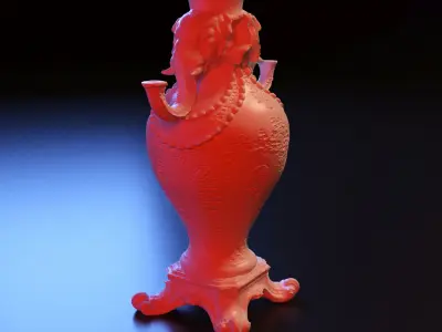 Vase Elephant classik 3D print model