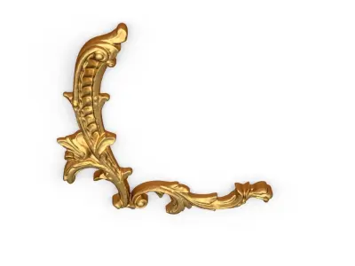 Classic decor ornament 333 3D model