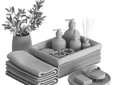 Bathroom Accessories-06 3D model