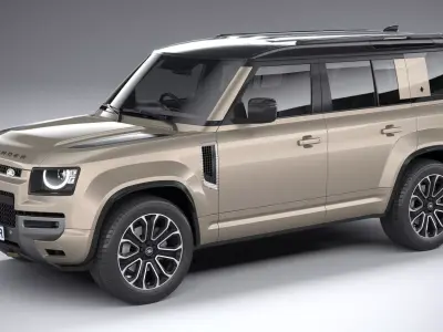 Land Rover Defender Octa 2025 3D model
