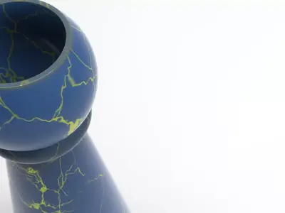 Polk Vase Low-poly 3D model