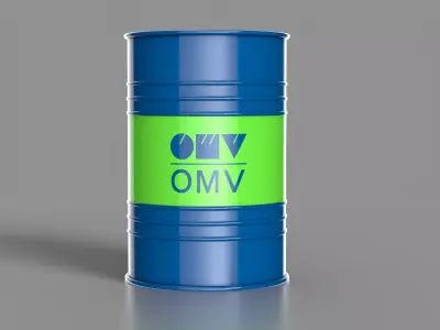 Realistic OMV Barrel 3D Mode Low-poly 3D model