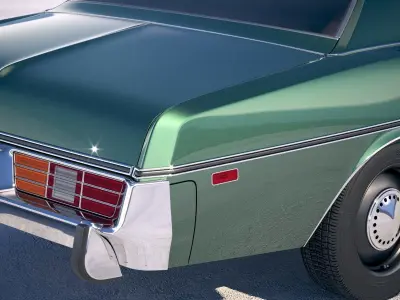Dodge Monaco 1977 3D model