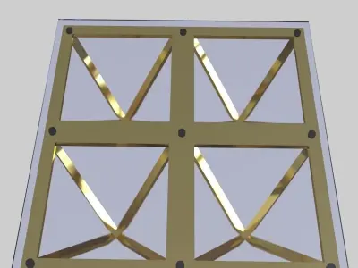 Glass Table 03 3D model