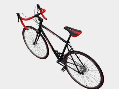 Road bike 3D model