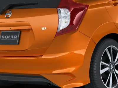 Nissan Versa Note 2017 3D model