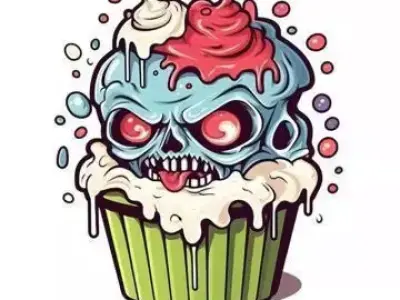 Horror Cupcake Carnival - Twisted Dessert Creature Collection