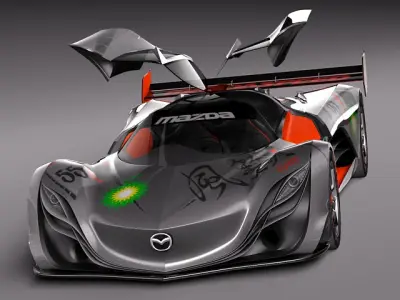 Mazda Furai Concept 2008 3D model