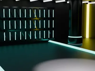 Minimal Tuning Garage Free low-poly 3D model