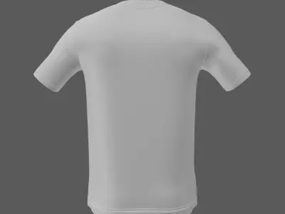 sport t-shirt 3D model
