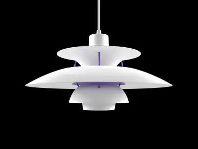 PH 5 Lamp - 8 Colors with IES - Louis Poulsen  - 3D Model 3D model