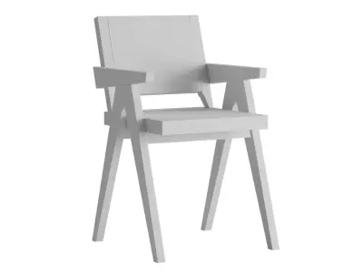 Finn Dining Armchair 3D model