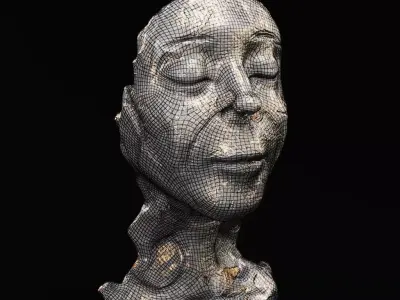 Face Sculpture 3D Model 3D model